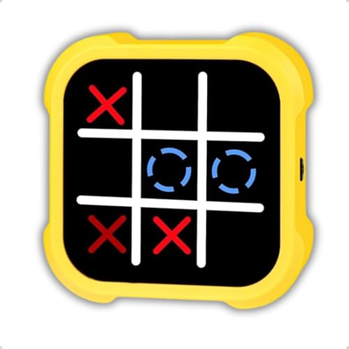 Jogo Raciocinio Lógico 3 em 1 Infantil Eletronico, Jogo da Velha, Memória e Toupeira, Portátil, para Treino de Memória e Concentração