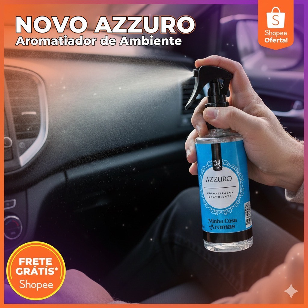 Aromatizante de Carro Premium | Cheirinho Automotivo de Luxo com Alta Fixação e Qualidade