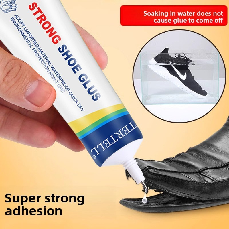 Cola adesiva forte para sapatos - para reparação de calçado, soluções de reparação duradouras para solas