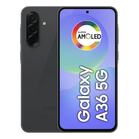 Smartphone Samsung Galaxy A36 5g 128gb 6gb Ram Câmera Tripla De Até 50mp Selfie De 12mp Ip67 Super Amoled 6.7'' Nfc Recursos Ai Android E Segurança Snapdragon - Preto