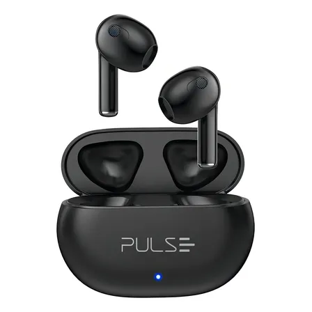 Fone De Ouvido Pulse Tws Bluetooth 5.3 Com Touch, Som Estéreo E Até 12h De Bateria  Ph413 Preto