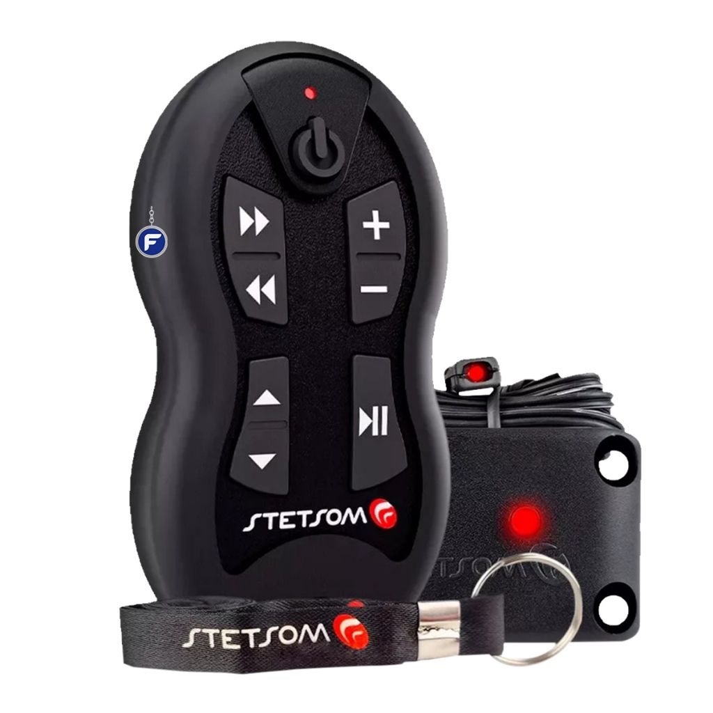 Controle Longa Distancia Universal Stetsom Sx1 8 Funções Alcance 500m Som Automotivo Control Remoto