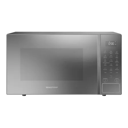 Micro-ondas Brastemp Bms46ar 32 L Com Menu Gourmet Cinza 127v